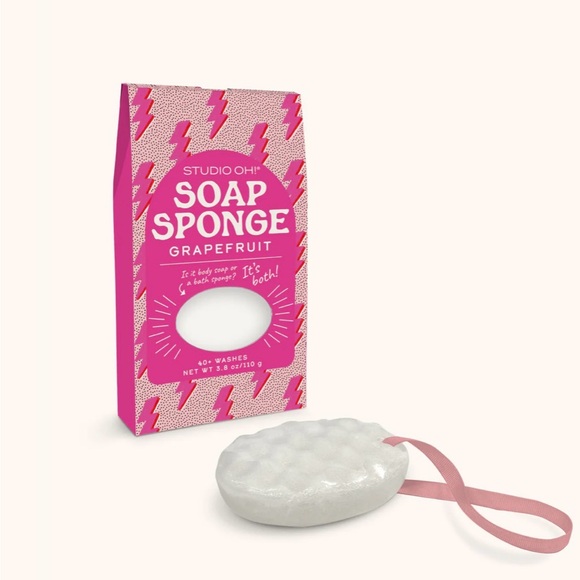NIB Studio Oh! Soap Sponge Grapefruit - Picture 2 of 5